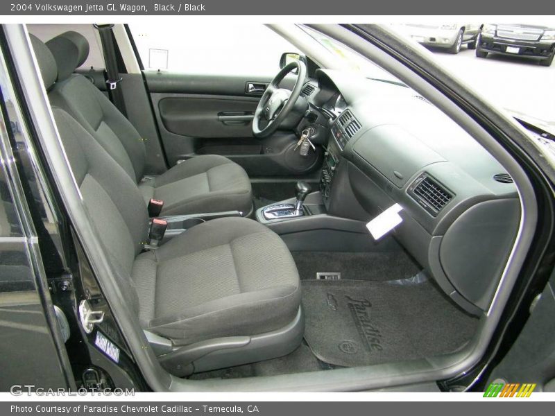 Black / Black 2004 Volkswagen Jetta GL Wagon