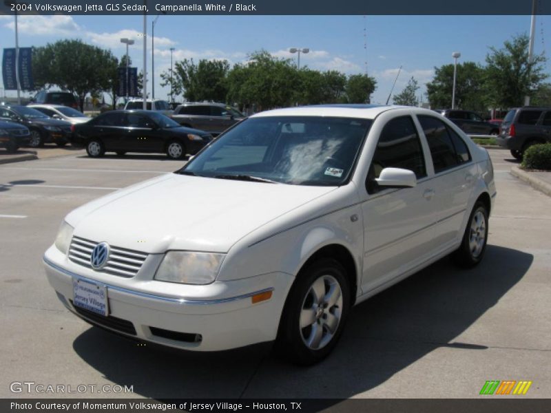 Campanella White / Black 2004 Volkswagen Jetta GLS Sedan