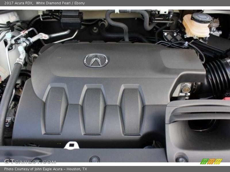 White Diamond Pearl / Ebony 2017 Acura RDX