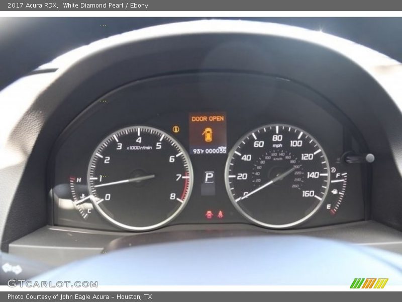 White Diamond Pearl / Ebony 2017 Acura RDX