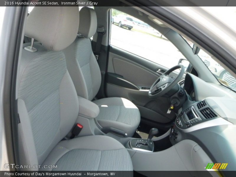 Ironman Silver / Gray 2016 Hyundai Accent SE Sedan