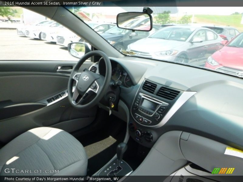 Ironman Silver / Gray 2016 Hyundai Accent SE Sedan