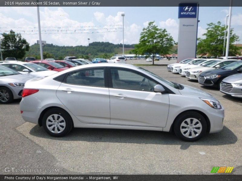 Ironman Silver / Gray 2016 Hyundai Accent SE Sedan