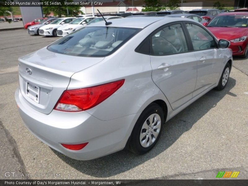 Ironman Silver / Gray 2016 Hyundai Accent SE Sedan