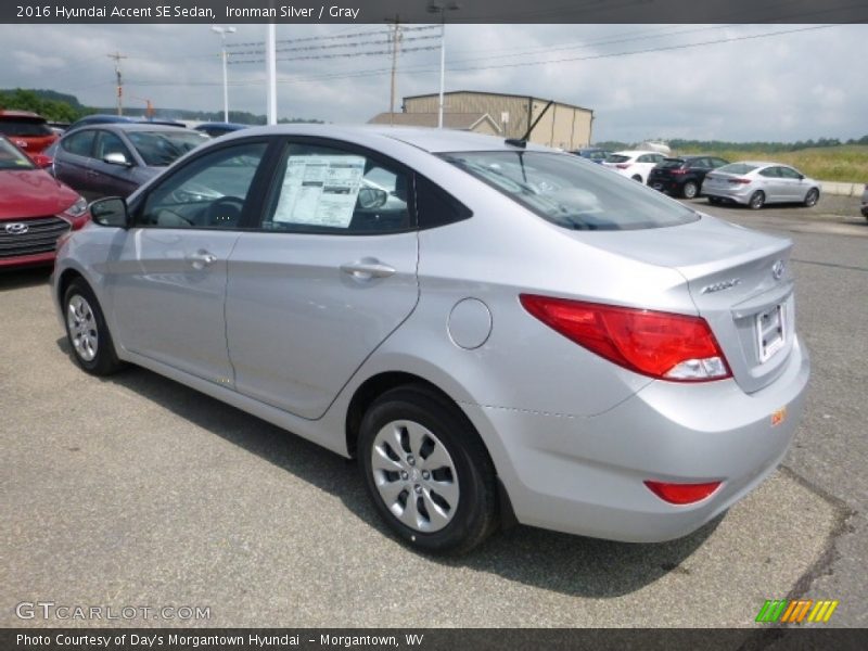 Ironman Silver / Gray 2016 Hyundai Accent SE Sedan