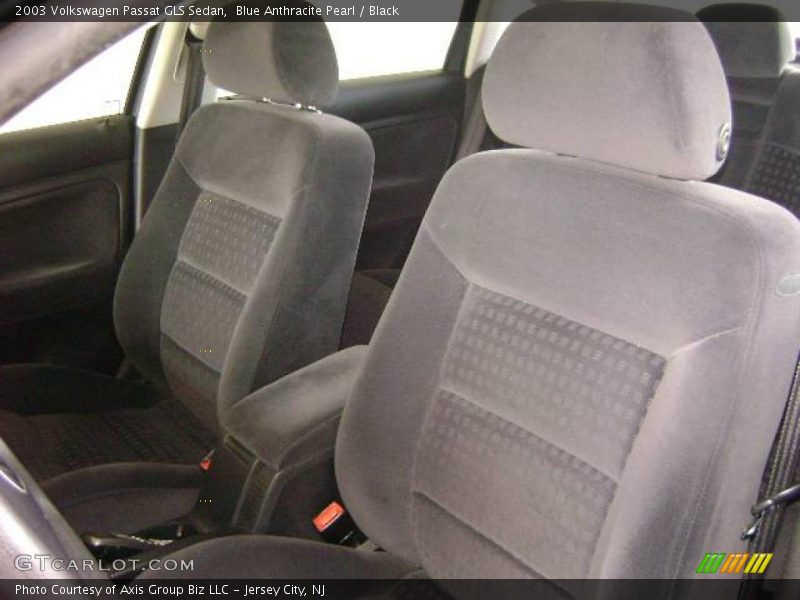 Blue Anthracite Pearl / Black 2003 Volkswagen Passat GLS Sedan