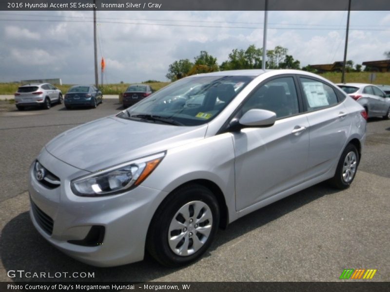 Ironman Silver / Gray 2016 Hyundai Accent SE Sedan