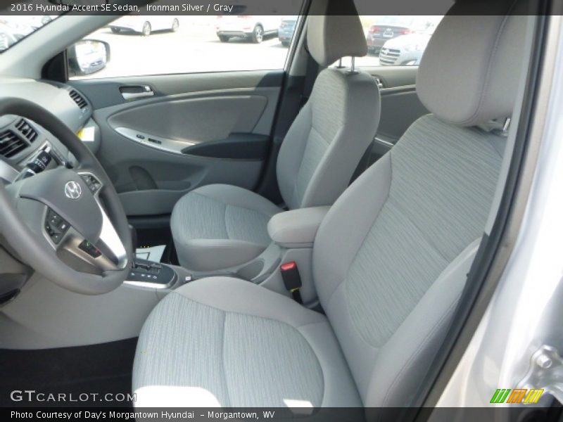 Ironman Silver / Gray 2016 Hyundai Accent SE Sedan