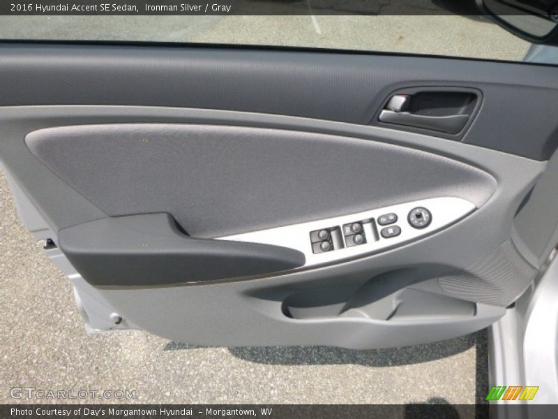 Ironman Silver / Gray 2016 Hyundai Accent SE Sedan