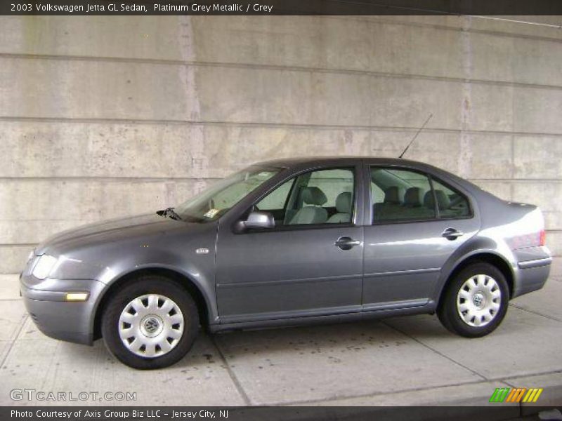 Platinum Grey Metallic / Grey 2003 Volkswagen Jetta GL Sedan