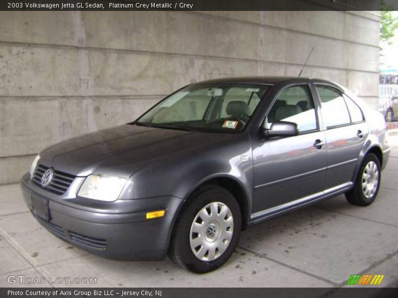 Platinum Grey Metallic / Grey 2003 Volkswagen Jetta GL Sedan