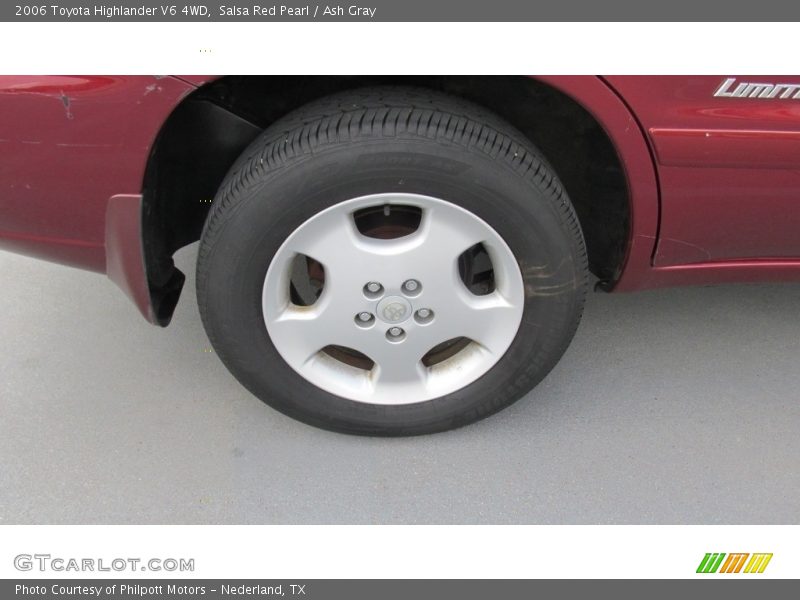 Salsa Red Pearl / Ash Gray 2006 Toyota Highlander V6 4WD