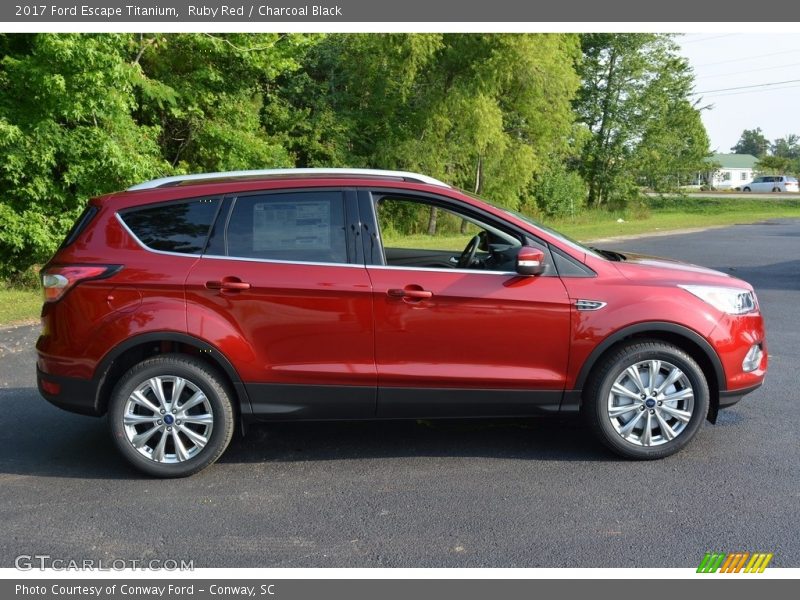  2017 Escape Titanium Ruby Red