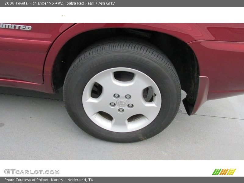 Salsa Red Pearl / Ash Gray 2006 Toyota Highlander V6 4WD