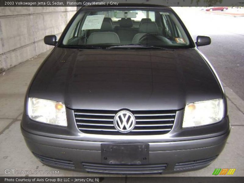 Platinum Grey Metallic / Grey 2003 Volkswagen Jetta GL Sedan