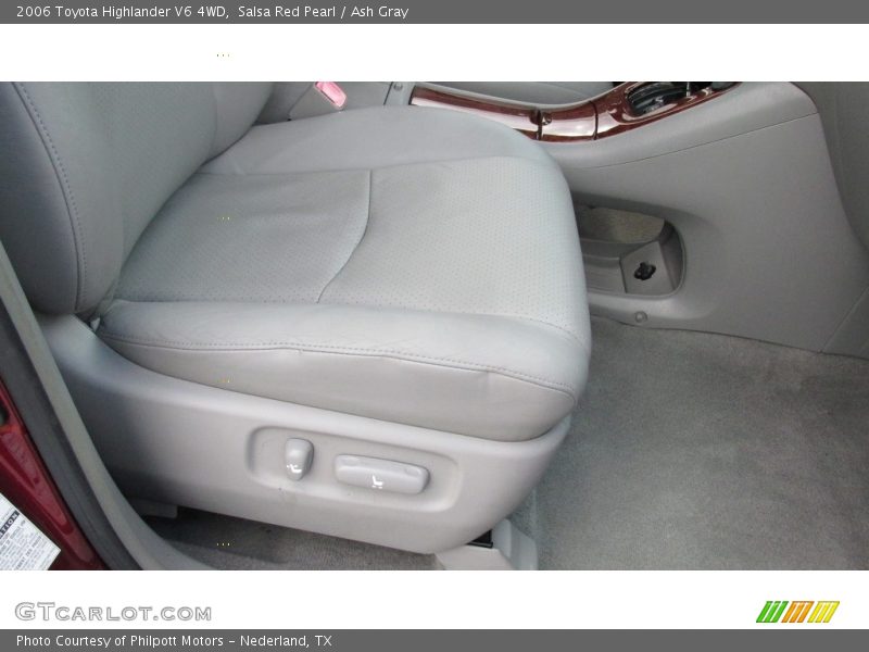 Salsa Red Pearl / Ash Gray 2006 Toyota Highlander V6 4WD