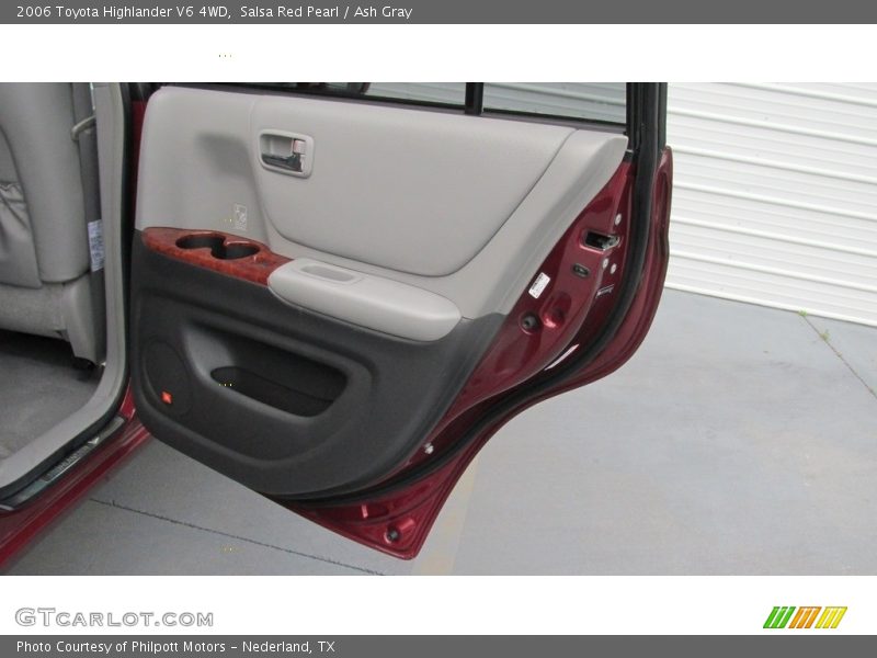 Salsa Red Pearl / Ash Gray 2006 Toyota Highlander V6 4WD