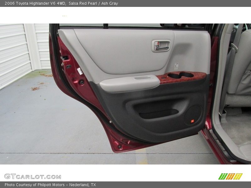 Salsa Red Pearl / Ash Gray 2006 Toyota Highlander V6 4WD