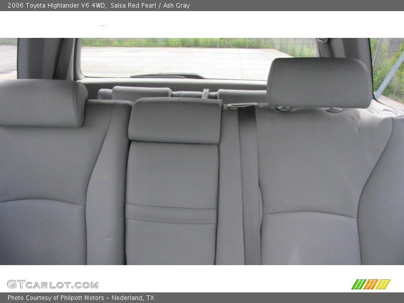 Salsa Red Pearl / Ash Gray 2006 Toyota Highlander V6 4WD
