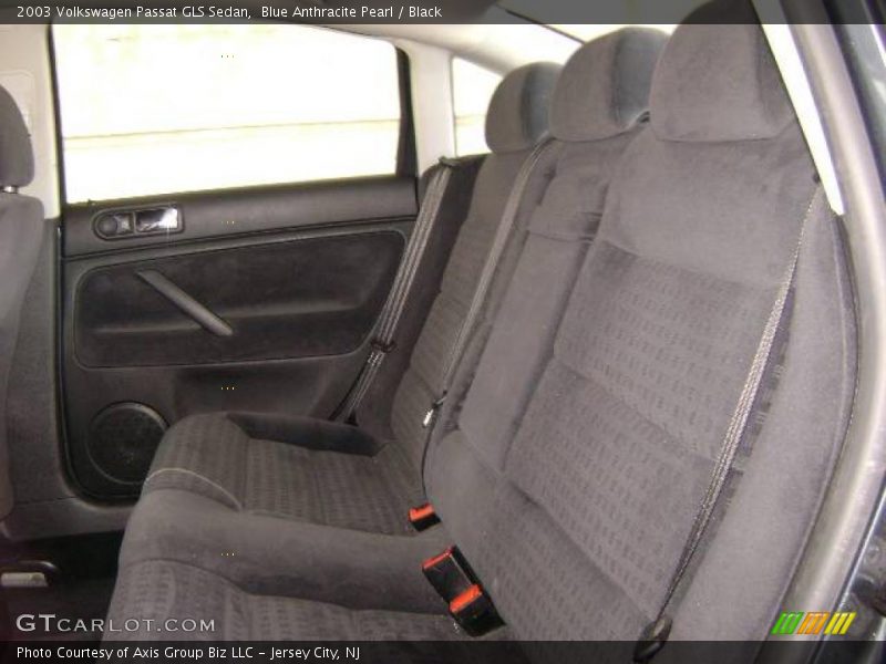 Blue Anthracite Pearl / Black 2003 Volkswagen Passat GLS Sedan