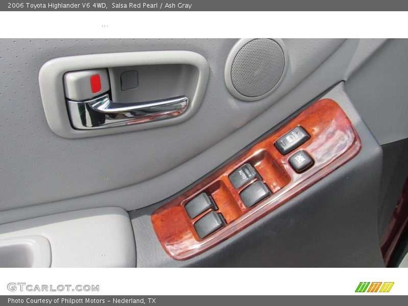 Salsa Red Pearl / Ash Gray 2006 Toyota Highlander V6 4WD