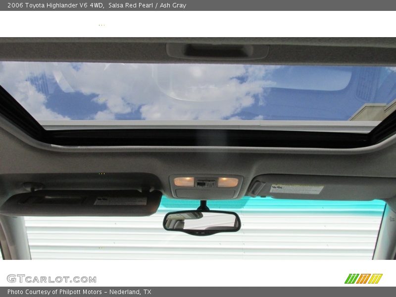 Salsa Red Pearl / Ash Gray 2006 Toyota Highlander V6 4WD