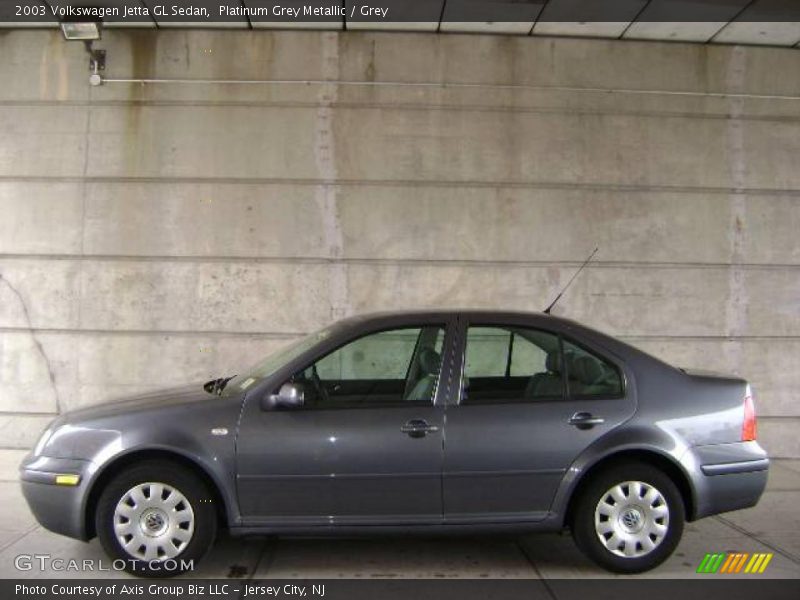 Platinum Grey Metallic / Grey 2003 Volkswagen Jetta GL Sedan