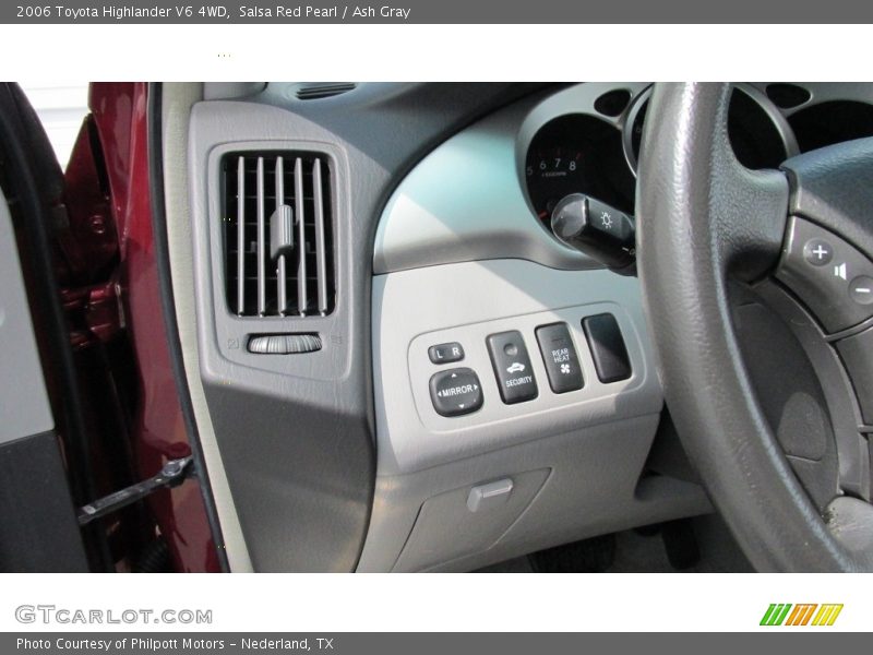 Salsa Red Pearl / Ash Gray 2006 Toyota Highlander V6 4WD