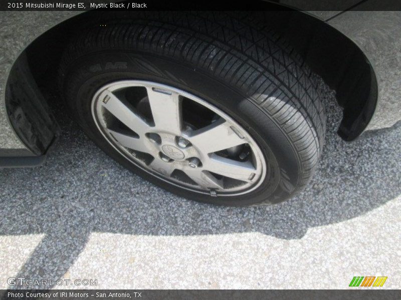 Mystic Black / Black 2015 Mitsubishi Mirage ES