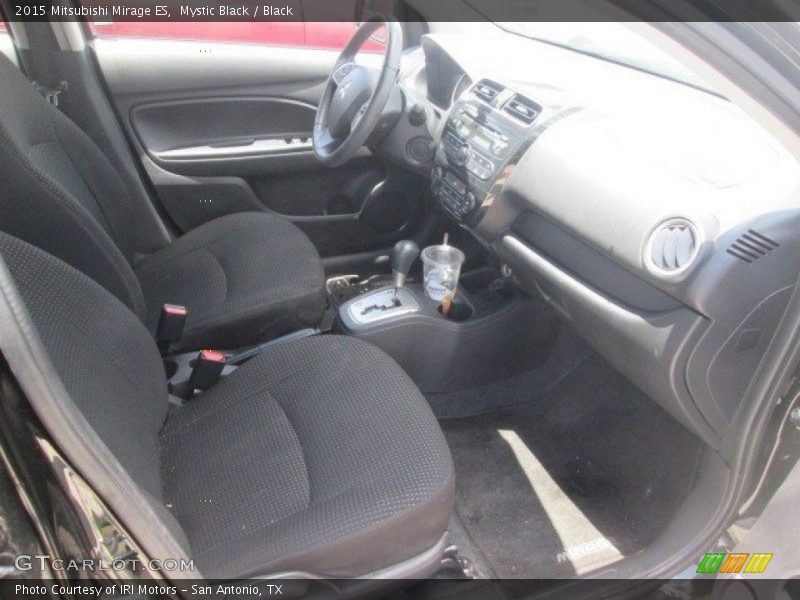 Mystic Black / Black 2015 Mitsubishi Mirage ES