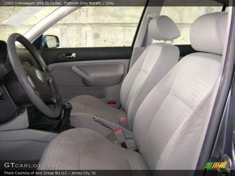 Platinum Grey Metallic / Grey 2003 Volkswagen Jetta GL Sedan