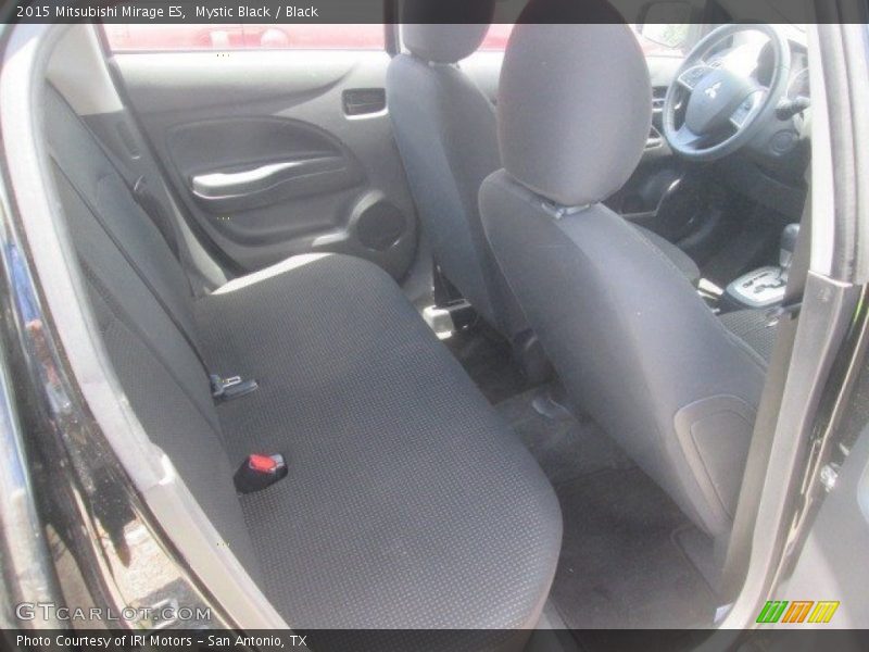 Mystic Black / Black 2015 Mitsubishi Mirage ES