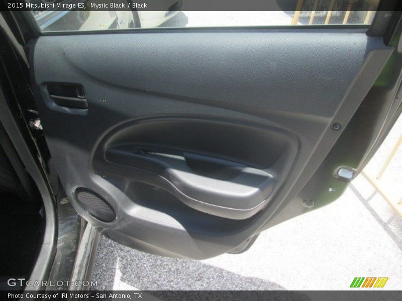 Mystic Black / Black 2015 Mitsubishi Mirage ES