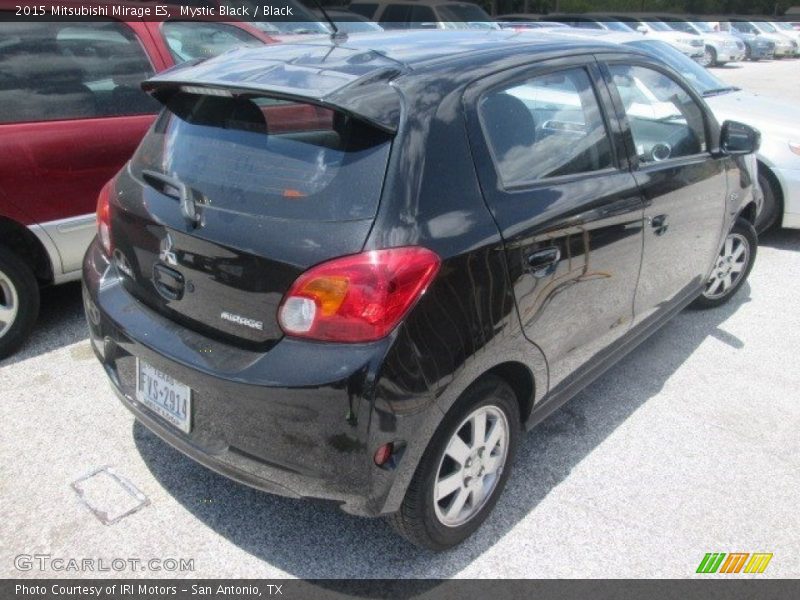 Mystic Black / Black 2015 Mitsubishi Mirage ES