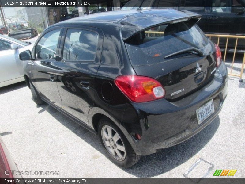 Mystic Black / Black 2015 Mitsubishi Mirage ES