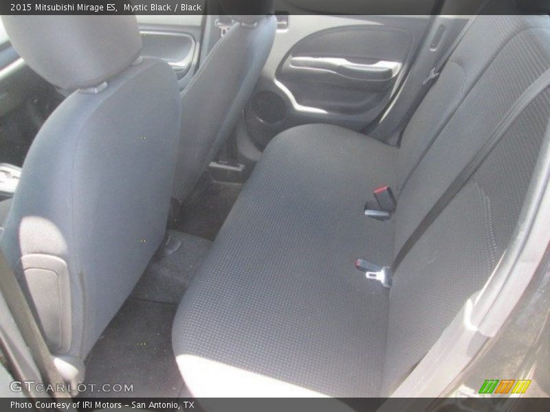 Mystic Black / Black 2015 Mitsubishi Mirage ES