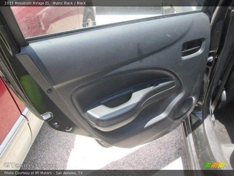 Mystic Black / Black 2015 Mitsubishi Mirage ES