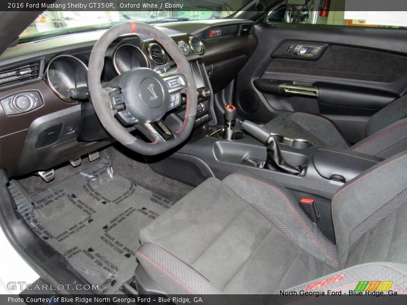 Oxford White / Ebony 2016 Ford Mustang Shelby GT350R