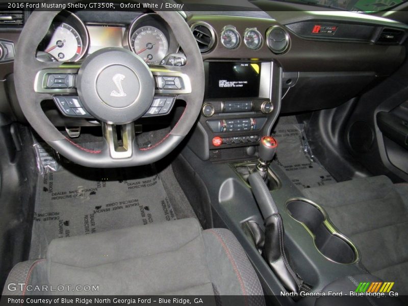 Oxford White / Ebony 2016 Ford Mustang Shelby GT350R