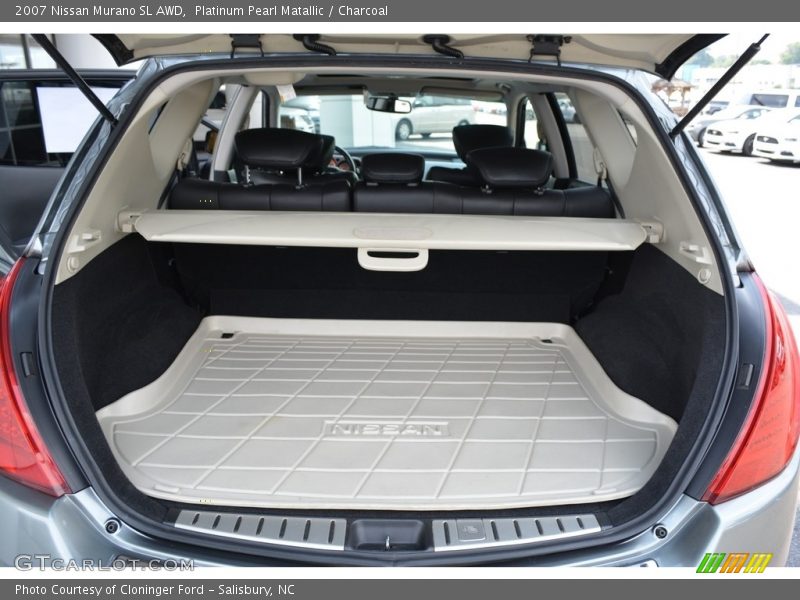 Platinum Pearl Matallic / Charcoal 2007 Nissan Murano SL AWD