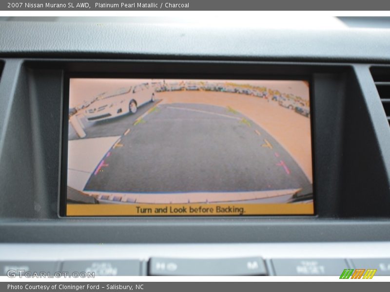 Platinum Pearl Matallic / Charcoal 2007 Nissan Murano SL AWD