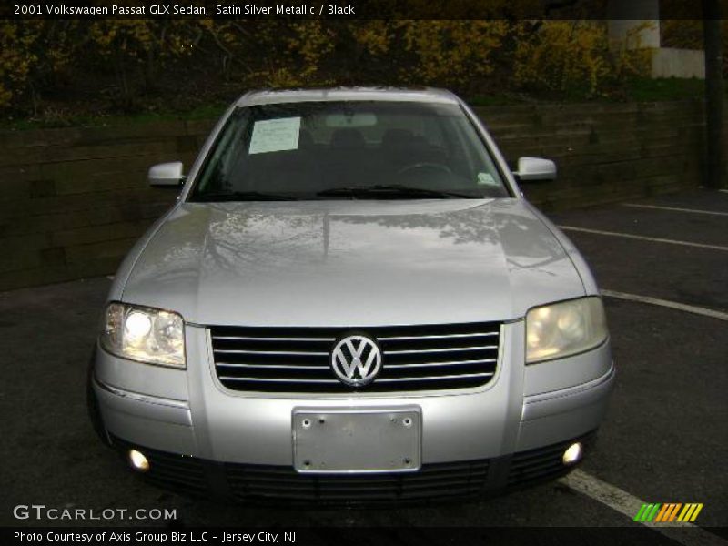 Satin Silver Metallic / Black 2001 Volkswagen Passat GLX Sedan