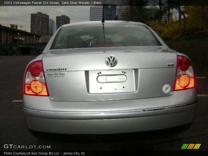Satin Silver Metallic / Black 2001 Volkswagen Passat GLX Sedan