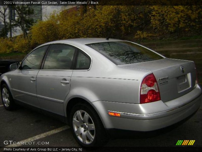 Satin Silver Metallic / Black 2001 Volkswagen Passat GLX Sedan