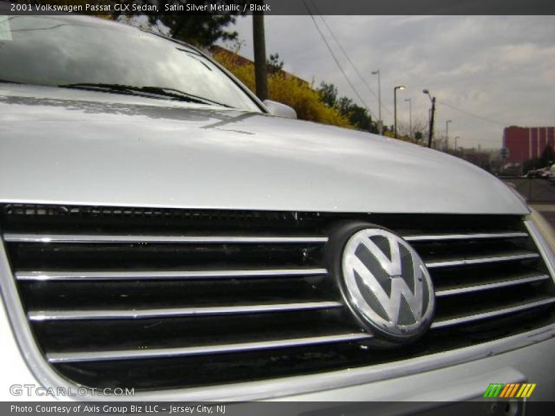 Satin Silver Metallic / Black 2001 Volkswagen Passat GLX Sedan