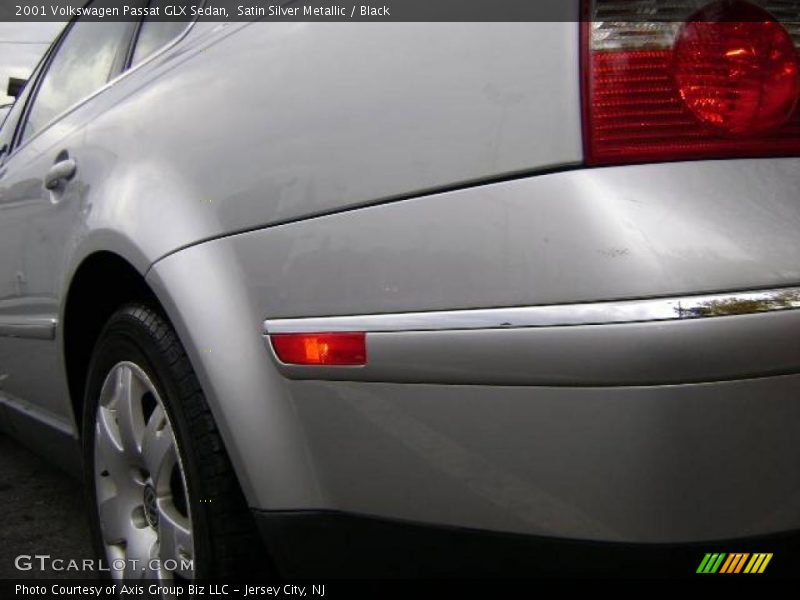 Satin Silver Metallic / Black 2001 Volkswagen Passat GLX Sedan