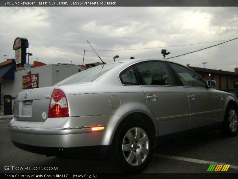Satin Silver Metallic / Black 2001 Volkswagen Passat GLX Sedan