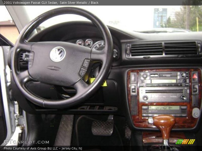 Satin Silver Metallic / Black 2001 Volkswagen Passat GLX Sedan