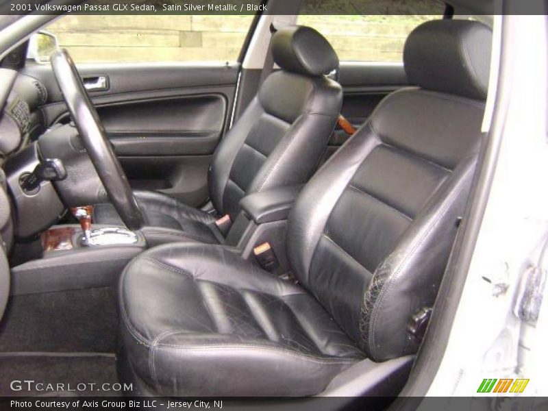 Satin Silver Metallic / Black 2001 Volkswagen Passat GLX Sedan