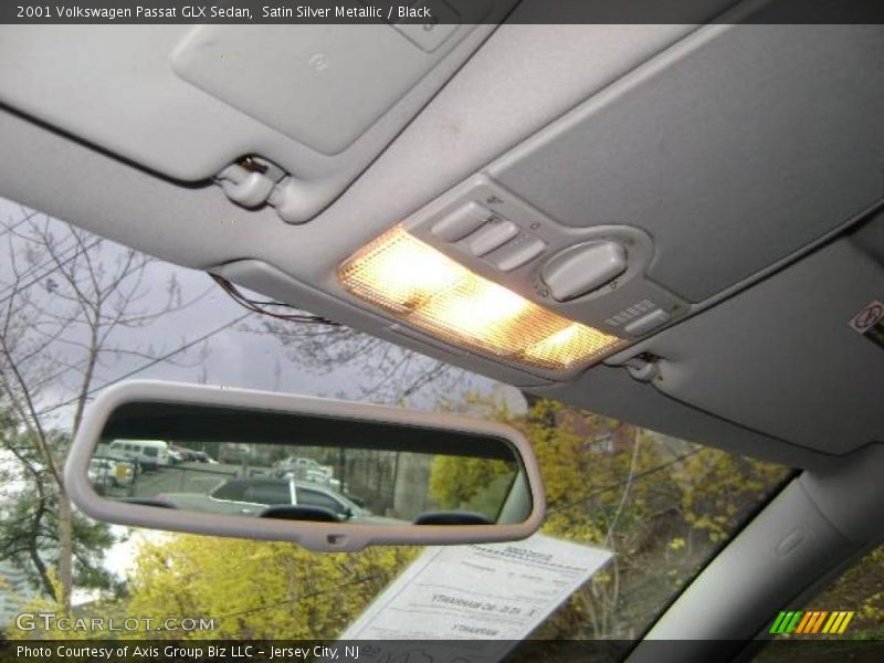 Satin Silver Metallic / Black 2001 Volkswagen Passat GLX Sedan